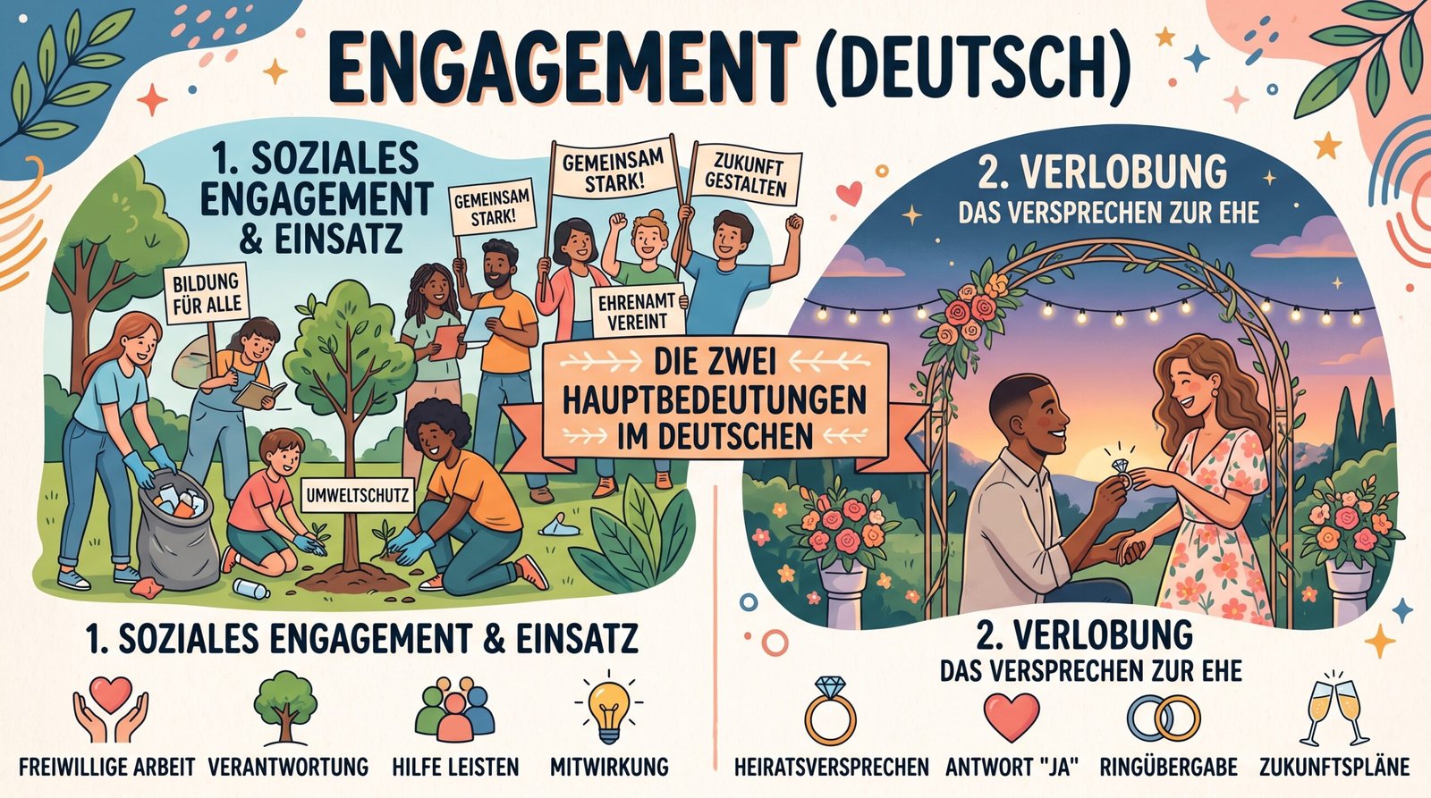 engagement deutsch